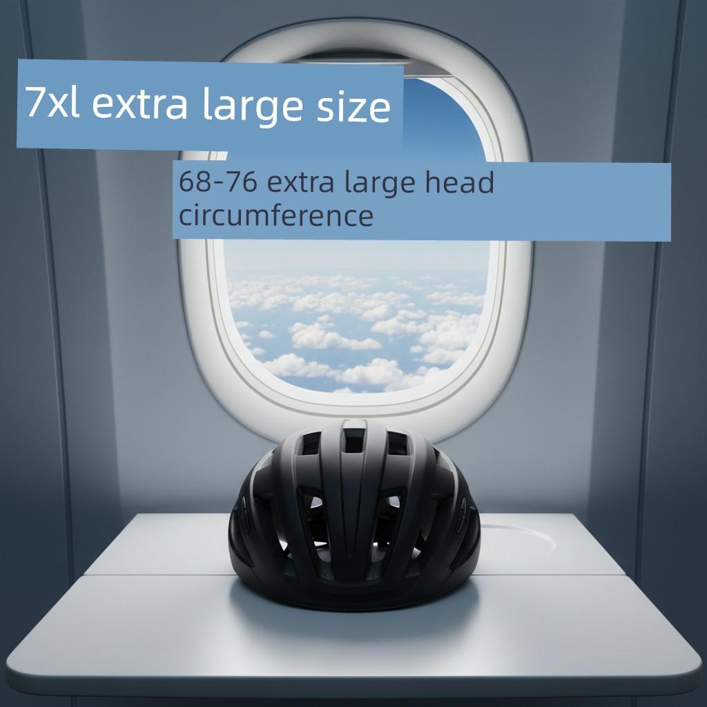 Yema's 6Xl5Xl7Xl Extra-Large Size Road Cycling Helmet with 65 Large Head Circumference and Widened Riding Glasses