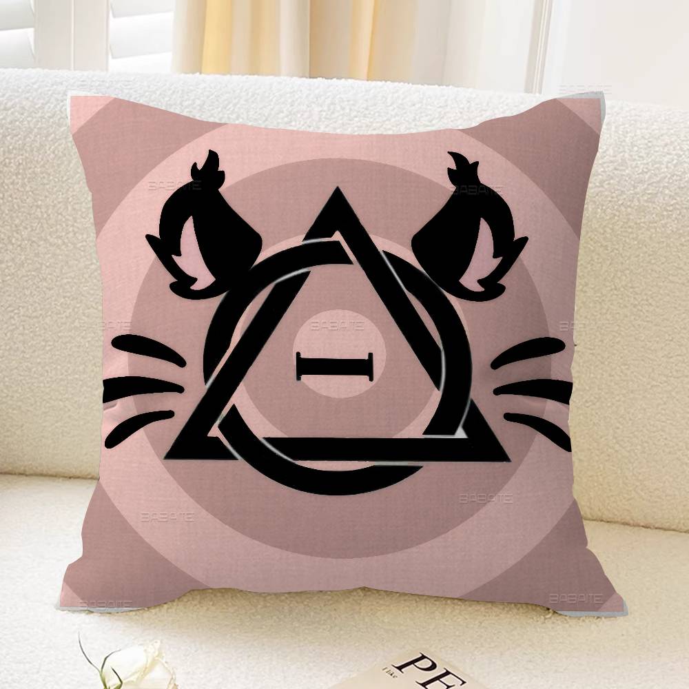 Therian Delta Logo Personalized Pillow Cover Kids Bedroom Wild Party Decor Pillowcase kid Birthday shower Gift