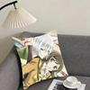KKamisama HajimemashitaA Anime Cushion Cover Pillowcase Ultra Soft Skin Friendly Fabric Cloud Like Comfort Concealed Zipper
