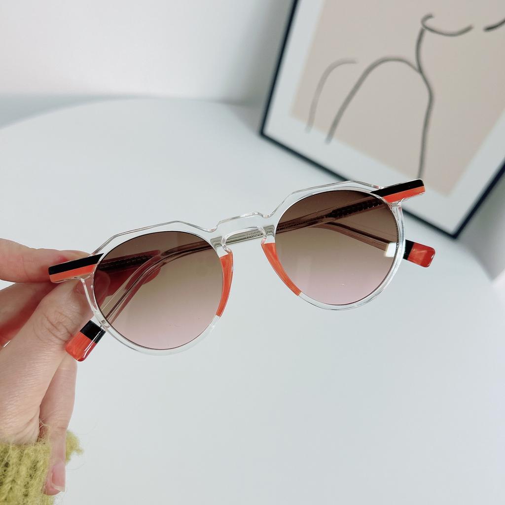 Солнцезащитные очки в круглой оправе в стиле ретро, универсальные очки с защитой от синего света для мужчин и женщин, модные солнцезащитные очки