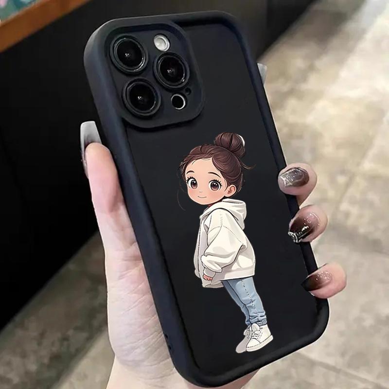 Minimalist Print of an Angry Girl Case For Xiaomi Redmi 14C Cases Redmi 13C 12C Redmi Note 14 Pro Plus 5G 13 12S 12 11 10 Cover