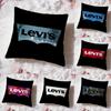 Luxury L-LevisS Cushion Cover Premium Comfort Reversible Pillow Cove -Two In One Design for Any Room & Car Interior
