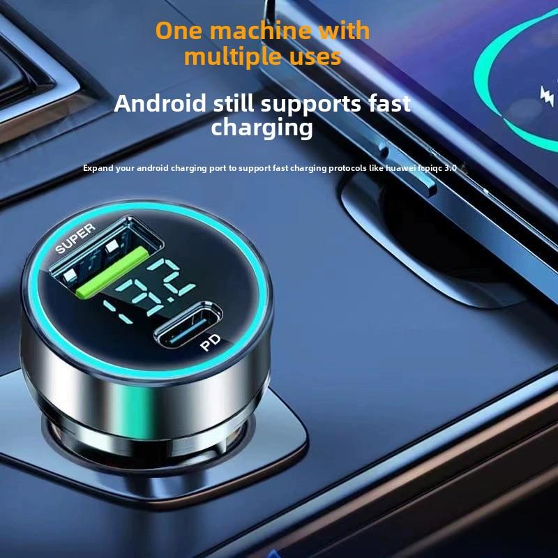 Cargador de coche rápido USB adaptador multifuncional para teléfono móvil encendedor de cigarrillos