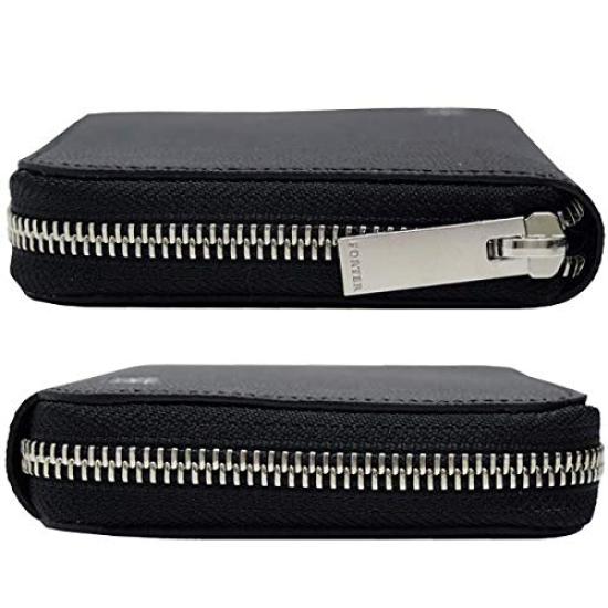 Yoshida Bag Round Zipper Wallet Wallet ABLE [Porter] 030-03082 (Navy)