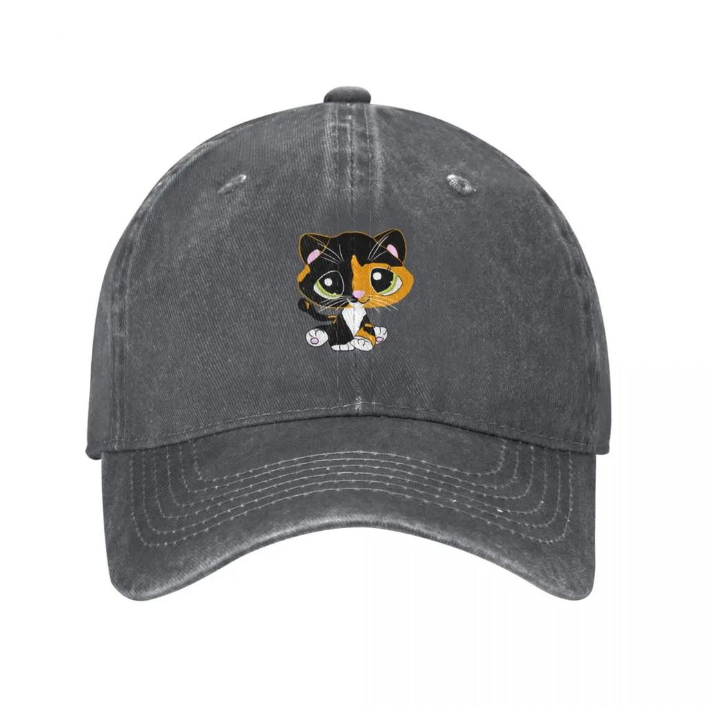 Littlest Pet Shop Cat Pistachio Baseball Cap Hat Beach Hat Unisex Luxury Golf Cap Snapback Cap Unisex Golf Wear Womens