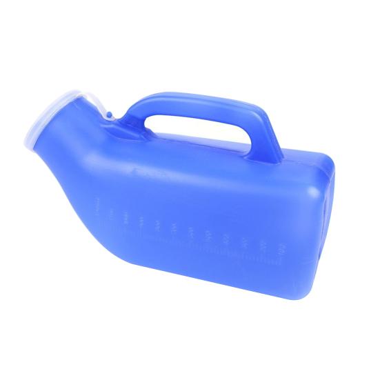 1200 мл Мужской писсуар с крышкой Многоразовый пластиковый писсуар Горшок Мужские писсуарные принадлежности для дома Пожилые лежачие