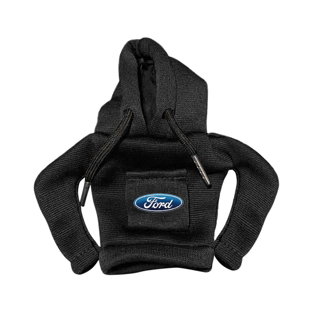 For Ford STRACING Focus Mustang Fiesta MK7 Mondeo Fusion Explorer Car Center Console Gear Shift Hoodie Sweatshirt Handle Clothe