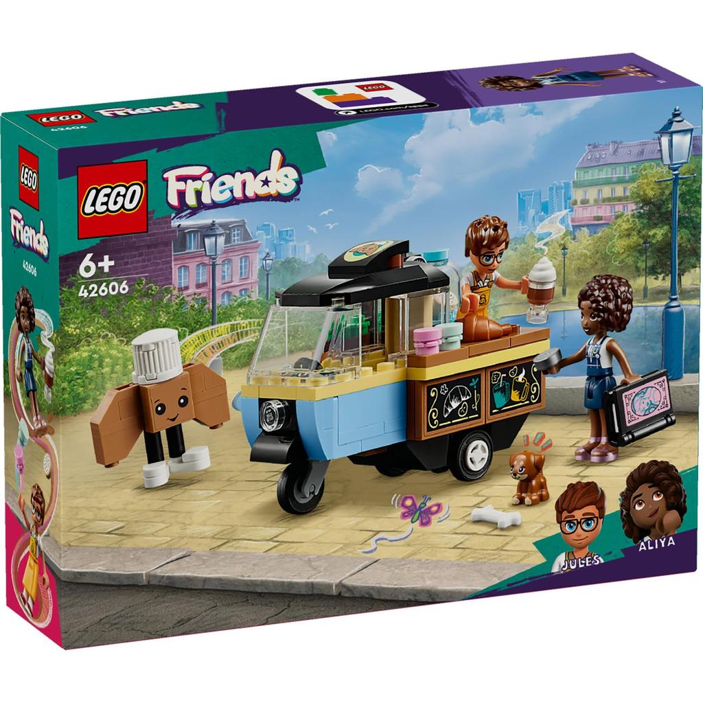 LEGO Friends Mobile Bakery Toys Present Birthday Blocks Educational Christmas Girls Boys Children 6 Years Old 7 Years Old 8 Years Old 9 Years Old