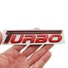 3D Metal Sticker TURBO Badge Emblem Sticker For BMW Mercedes Volkswagen Chevrolet Peugeot Kia Ford Honda Toyota Car Accessories RL2
