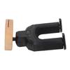 Guitar Wall Mount  Automatic Lock Holder Wooden Base Instrument Neck Hanger for Guitar Bass U