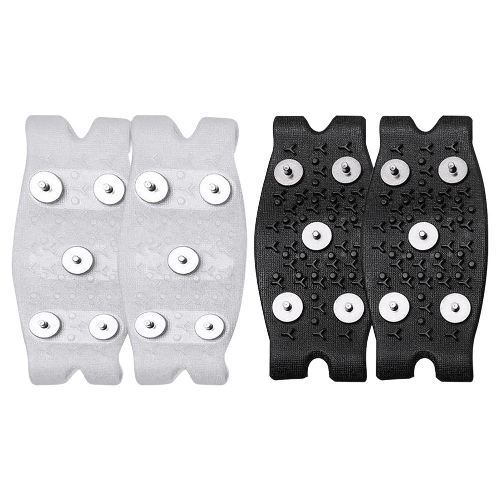 Кошки для скалолазания 5 шипов Ice Gripper Spike противоскользящие устойчивые к ходьбе зимние ботинки Wear B2P7