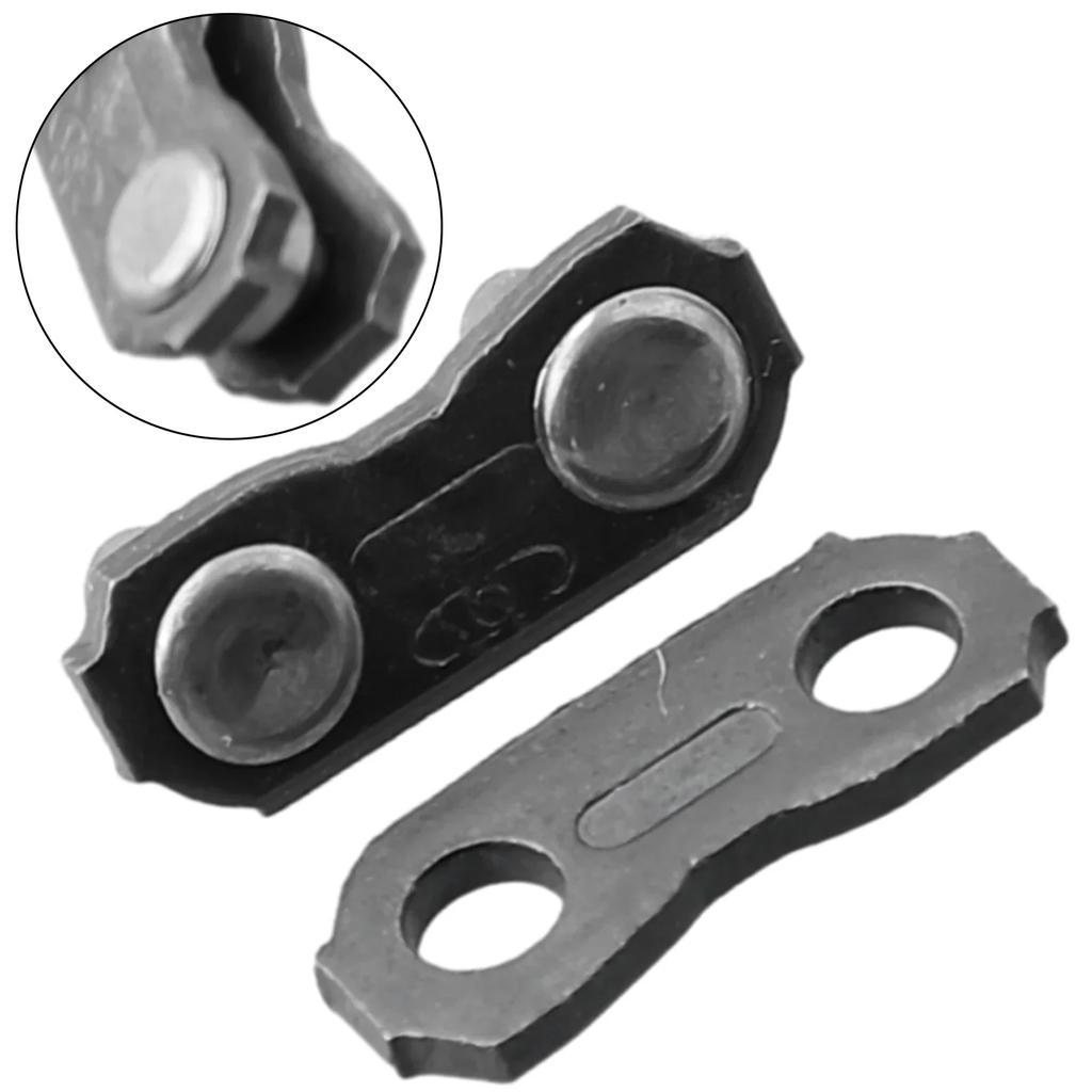 10 ШТ. Комплект цепи Нержавеющая сталь Соединительное звено цепи бензопилы Для соединения цепей 325 058 Запасные части для бензопилы Садовые инструменты