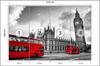 Photomural London Black And White Non-Woven 416x290