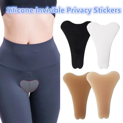 Camel Toe Concealer Многоразовый Бесследный Невидимый Клей Силиконовый Для Женщин Леггинсы Купальники Спортивная Одежда Водонепроницаемый Чехол Pad
