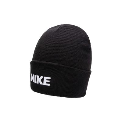 Nike Хлопково-полиэстеровые шапки унисекс черные повседневные FJ6287-010