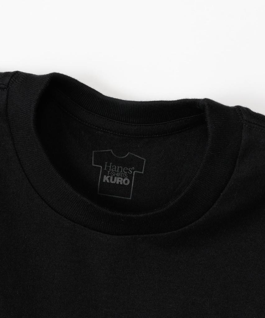 Hanes ФУТБОЛКИ KURO Футболка с круглым вырезом HM1-B201-090-L (Нижняя рубашка с коротким рукавом, 1 упаковка)