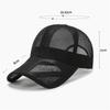New Style Mesh Cap, Baseball Cap with Perforated Eaves, Sun Cap and Men's Baseball Cap