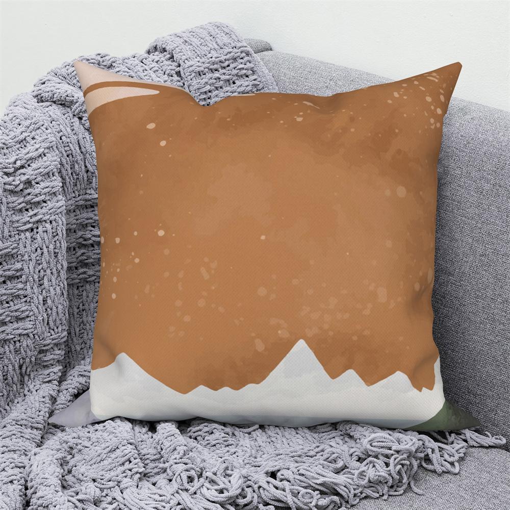 Природный ландшафт домашний диван-кровать декоративная наволочка японская подушка