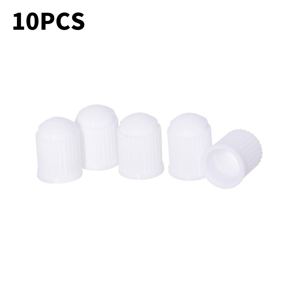10PCS Valves Tyre Stem Air Caps Dustproof Caps Car Tire Valve Stem Caps Car Truck Bike Wheel Tires Caps for American Valves