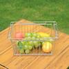 Hollow Design Foldable IGT Basket 304 Stainless Steel Camping Picnic Basket Picnic