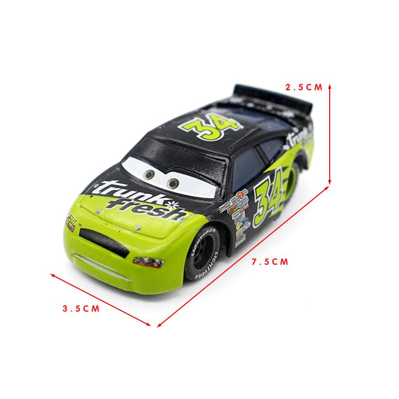 Disney Pixar Cars No.95 Молния Маккуин Модель автомобиля Металлические игрушки и хобби Для детей Для мальчиков Для малышей и детей Дети Подарок на день рождения Игрушечные машинки и поезда