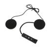 Мотоциклетный шлем Bluetooth5.0 гарнитура HD вызов шумоподавление 3 кнопки перезаряжаемый шлем