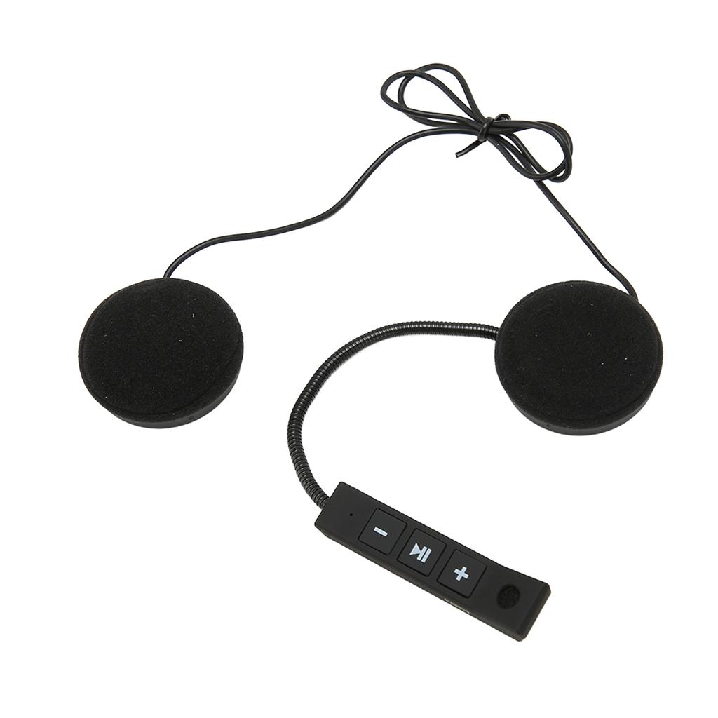 Мотоциклетный шлем Bluetooth5.0 гарнитура HD вызов шумоподавление 3 кнопки перезаряжаемый шлем