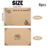 8Pcs Elegant Graduation Greeting Cards High Quality Paper Card Greeting Card Ideal For Expressing Congratulation