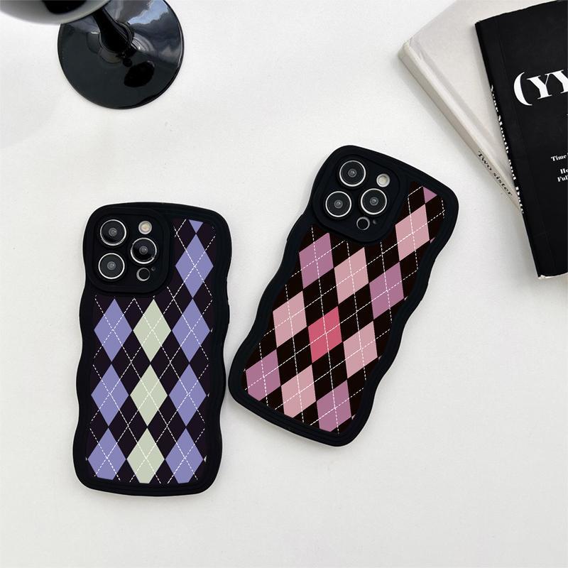 Мягкий чехол из ТПУ в форме волны для Redmi Note 12 Pro Note 11 Samsung S23 Ultra A23 A13 Realme C55 C53 Infinix OPPO A57 4G Vivo Y35 Y02, чехол для iPhone