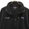 Patagonia Куртка-ветровка Google Collaboration L черная подкладка из боа для улицы мужская б/у