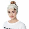 Hair Accessories Thick Fuzzy Knit Hair Band Head Wrap Ear Warmer Headbands for Women Fleece Lined
