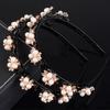 Pearl Braided Tools Hairband Flower Hair Toothed Headband Lazy Girls Hair Braider Hair Hoops  Women