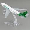 Модель самолета 16 см Индонезийский Citilink Air B-747 B747 Симуляция Сплав Пассажирский самолет Модель Коллекция Дисплей Бутик Декор
