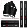 FSUO7 4pc Car Door Plate Carbon Fiber Threshold Protector Sticker Decals for Mercedes Benz W212 W204 W211W168 W213 W205 W210 W108 W124