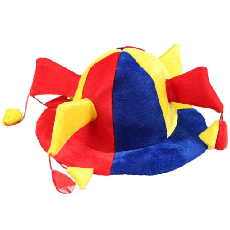Fashion Masquerade Party Circus Clown Hat Carnivals Party Vintage Clown Hat