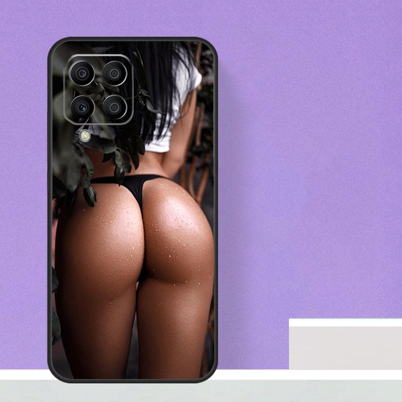 Sexy Girl Ass Bum For Samsung Galaxy M55 M15 M13 M33 M53 M20 M30s M31s M12 M32 M52 M11 M51 M14 M34 M54 Case