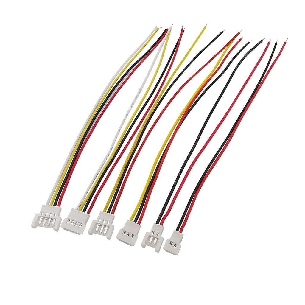 XBNVYRO 51005 51006 MX 2.0mm Pitch 2P 3P 4-Pin Docking Male Plug Female Jack