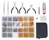 Perriberry Handmade Earring Starter Kit: Earring Parts and Accessory Kit Set, Basic 24 Types In 2 Colors, Handmade Earrings (Starter Kit)