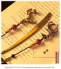 Exquisite Xianci Year of the Horse Brass Koi Bookmark Set: Engravable Holiday Gift and Souvenir for Students