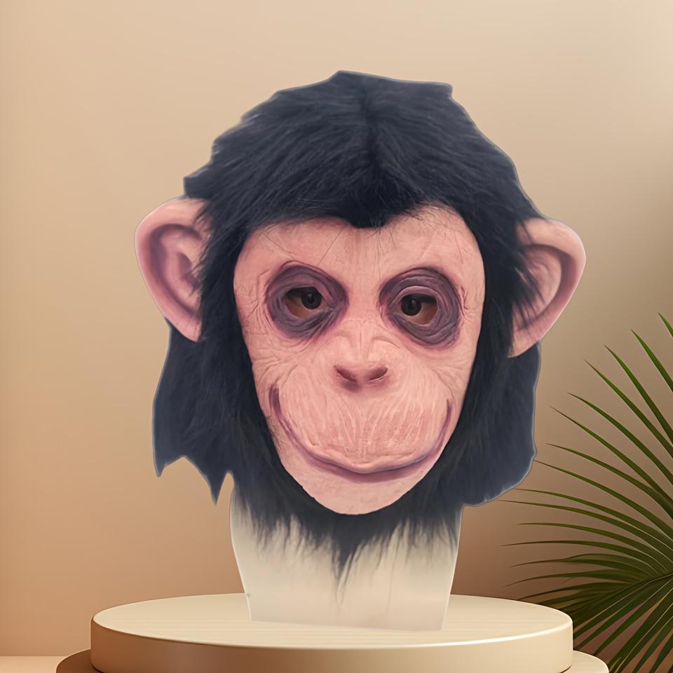 Black gorilla mask for adults cosplay Funny and Realistic Monkey Animal Headgear for Cosplay and Fashionable Monkey Mask for Holiday Gifts