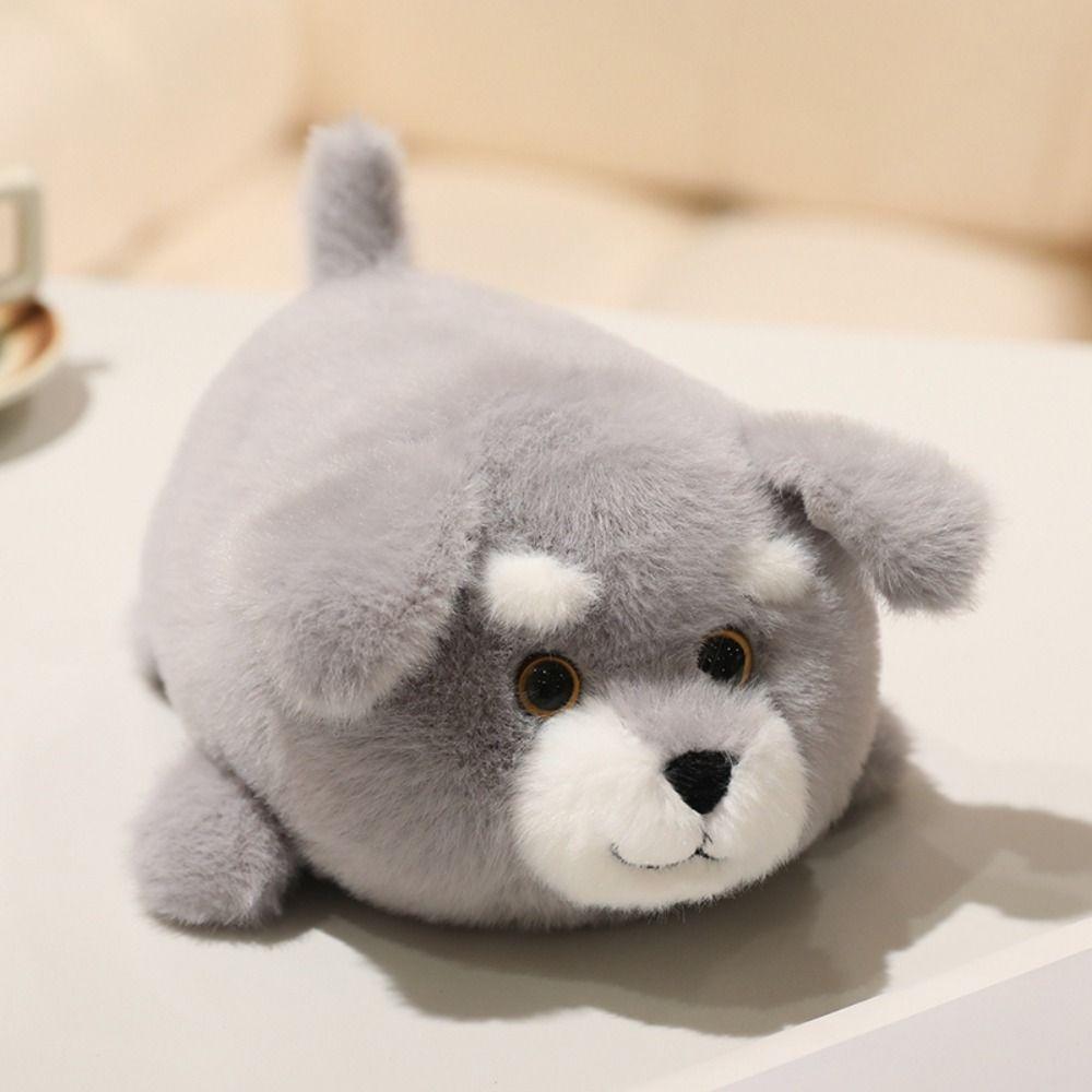 Soft Lying Puppy Plush Doll Soft Material Puppy Sleep Pillow Dog Plush Toy Home Decor