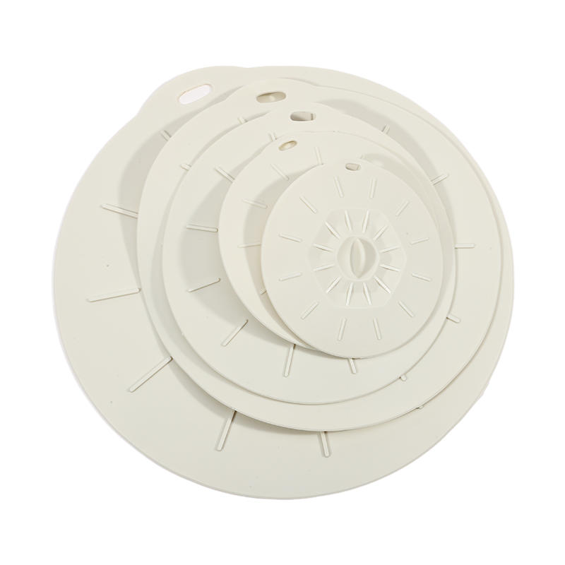 5pcs Reusable Universal Silicone Leak Proof Fresh-keeping Lid Easy Sealer Bowl Can Pan Pot Anti Overflow Cover Kitchen Cookware Accessories