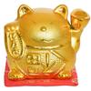 Good Luck Loto Money Luck Lucky Cat Piggy Bank Right Hand Raised To Bring Money Comes with Fluffy Cushion Ornament Manekineko