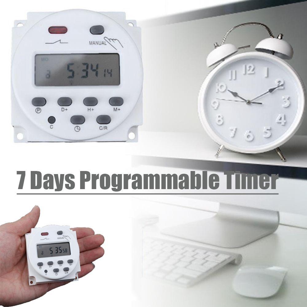 Programmable Programmer Rechargeable Battery CN101A Timer Switch Digital Timer Time Relay