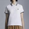 Moncler Stripe trim Polo Shirt Women's I10938A0000884720001