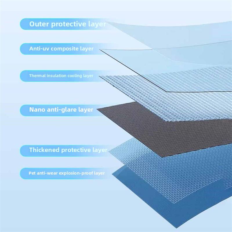 Теплоизоляционная пленка для окон, антибликовая односторонняя зеркальная пленка, солнцезащитная пленка для окон магазинов, блокирующая ультрафиолетовое излучение