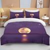 Moon Bedding Set Night View Duvet Cover Set With Pillowcase Bedding King Queen Full Double Single Size Luxury Bedxclothes Decor
