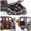 1/24 масштаб Benz G63 AMG модель автомобиля, игрушечный автомобиль из цинкового сплава со звуком и светом для детей, подарок для мальчиков и девочек