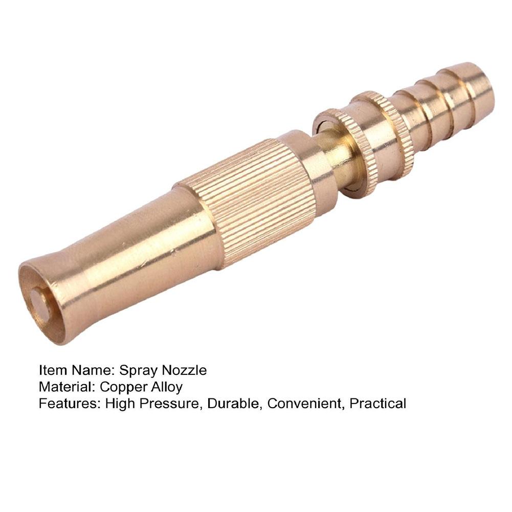 Garden Hose Nozzle High Pressure Adjustable Practical Car Washing Product Name Cleaning Specifications As Shown