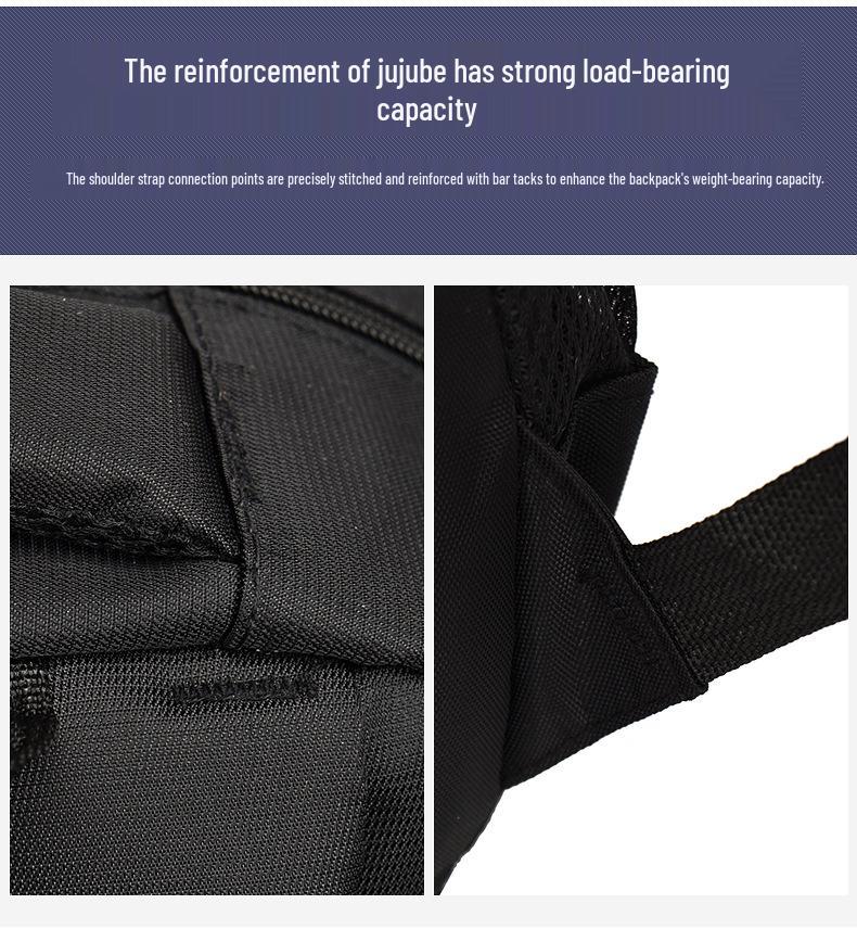 Мужской повседневный модный рюкзак для ноутбука большой вместимости для студентов